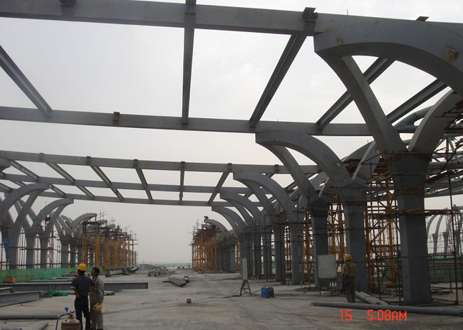 海南水產(chǎn)基地鋼構工程